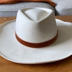 Lack of Color Val Diamond Hat in White